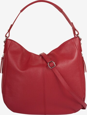 Cabas Cluty en rouge : devant