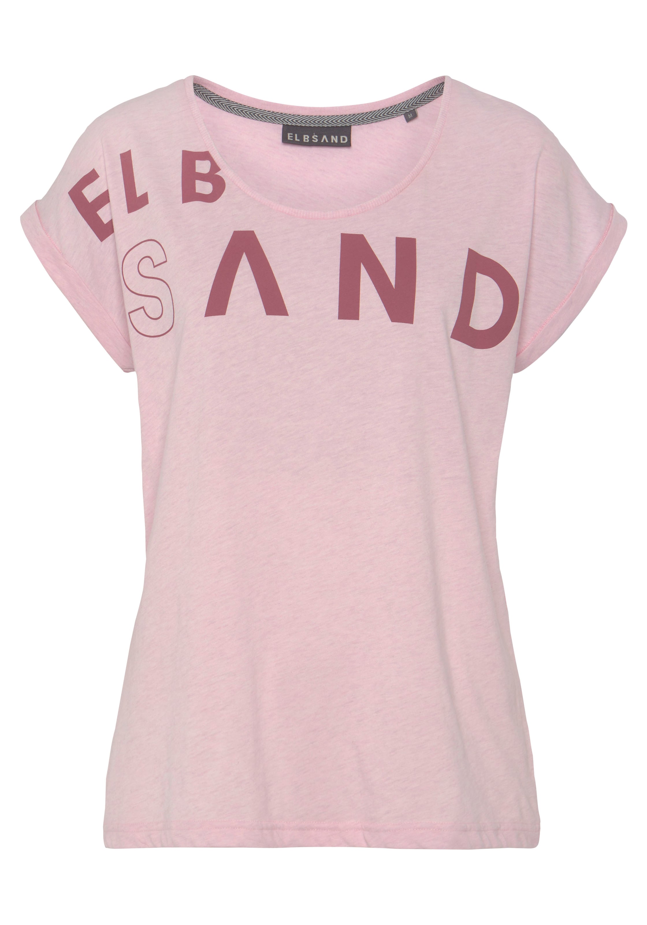 Elbsand Футболка в Ярко-розовый: спереди