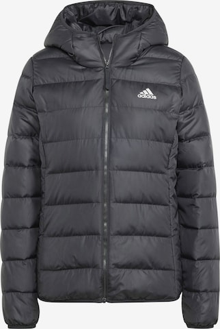 ADIDAS SPORTSWEAR Outdoorjas 'Essential' in Zwart: voorkant