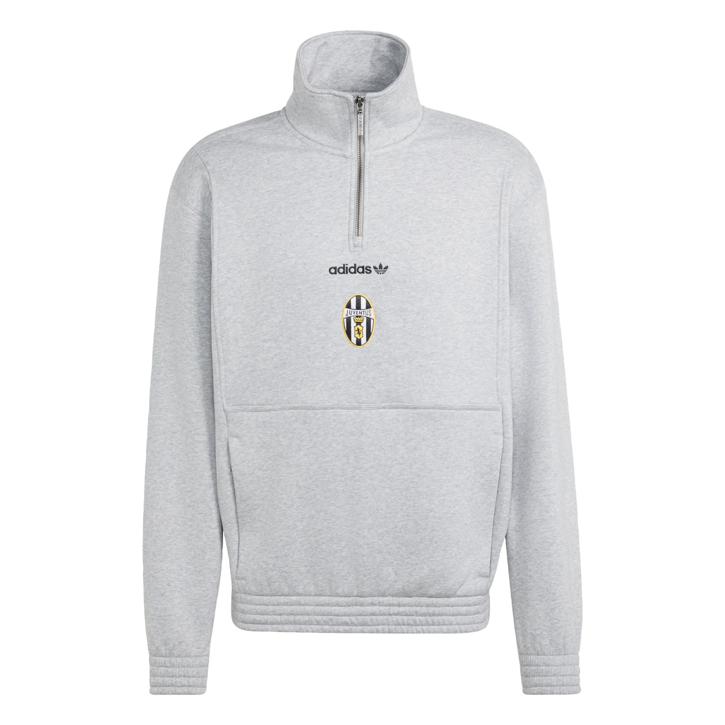 Sweat de sport 'Juventus Turin EQT' ADIDAS PERFORMANCE en gris : devant