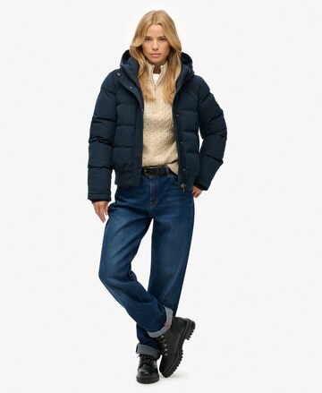 Superdry Tussenjas in Blauw