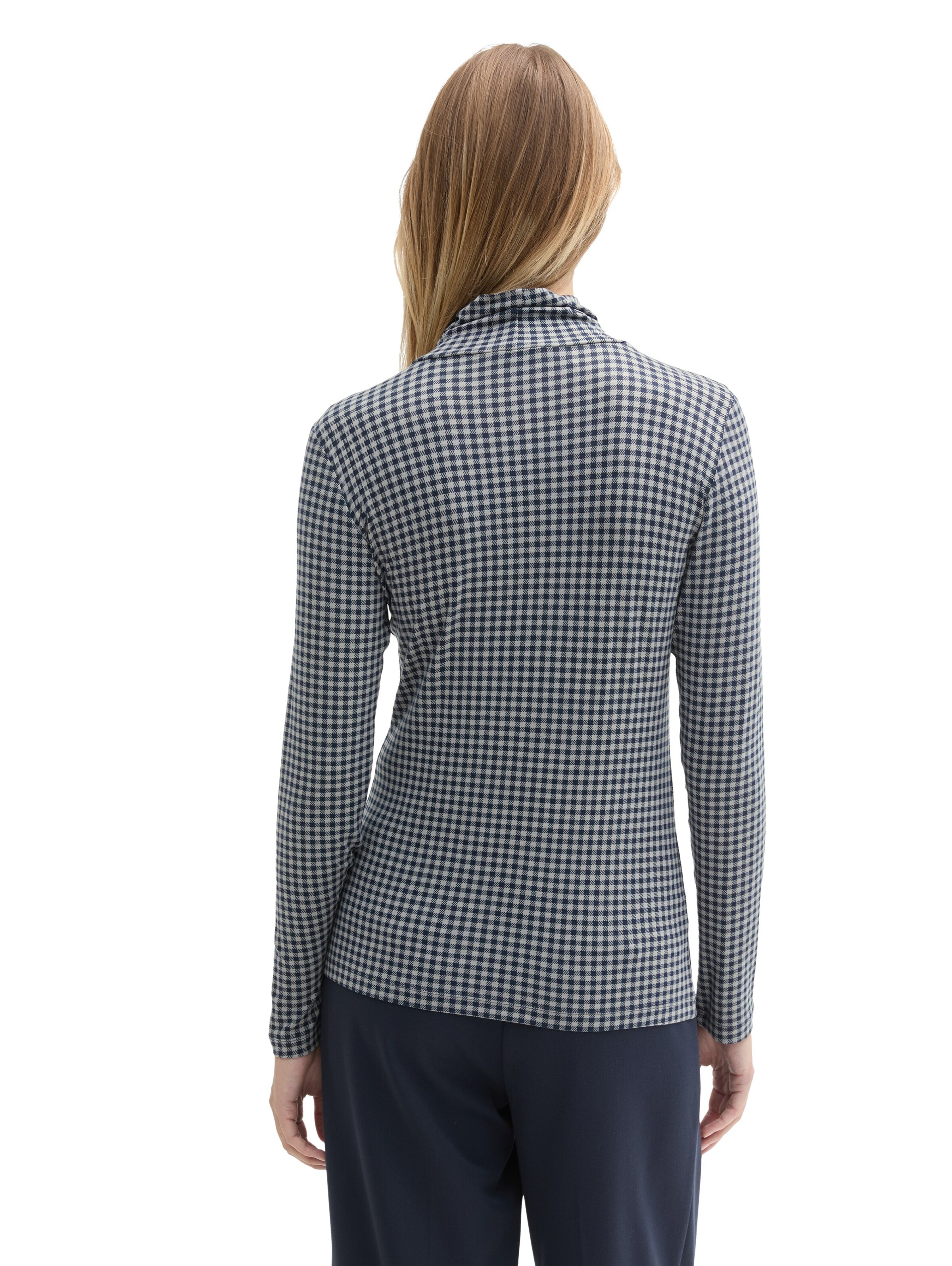 TOM TAILOR Shirt in Black