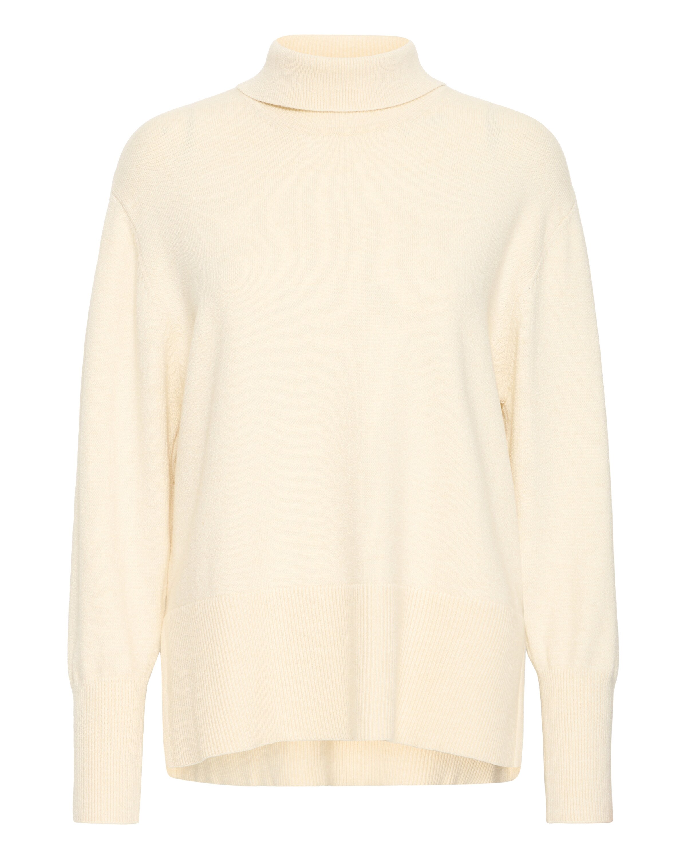 Pull-over Pulz en beige : devant