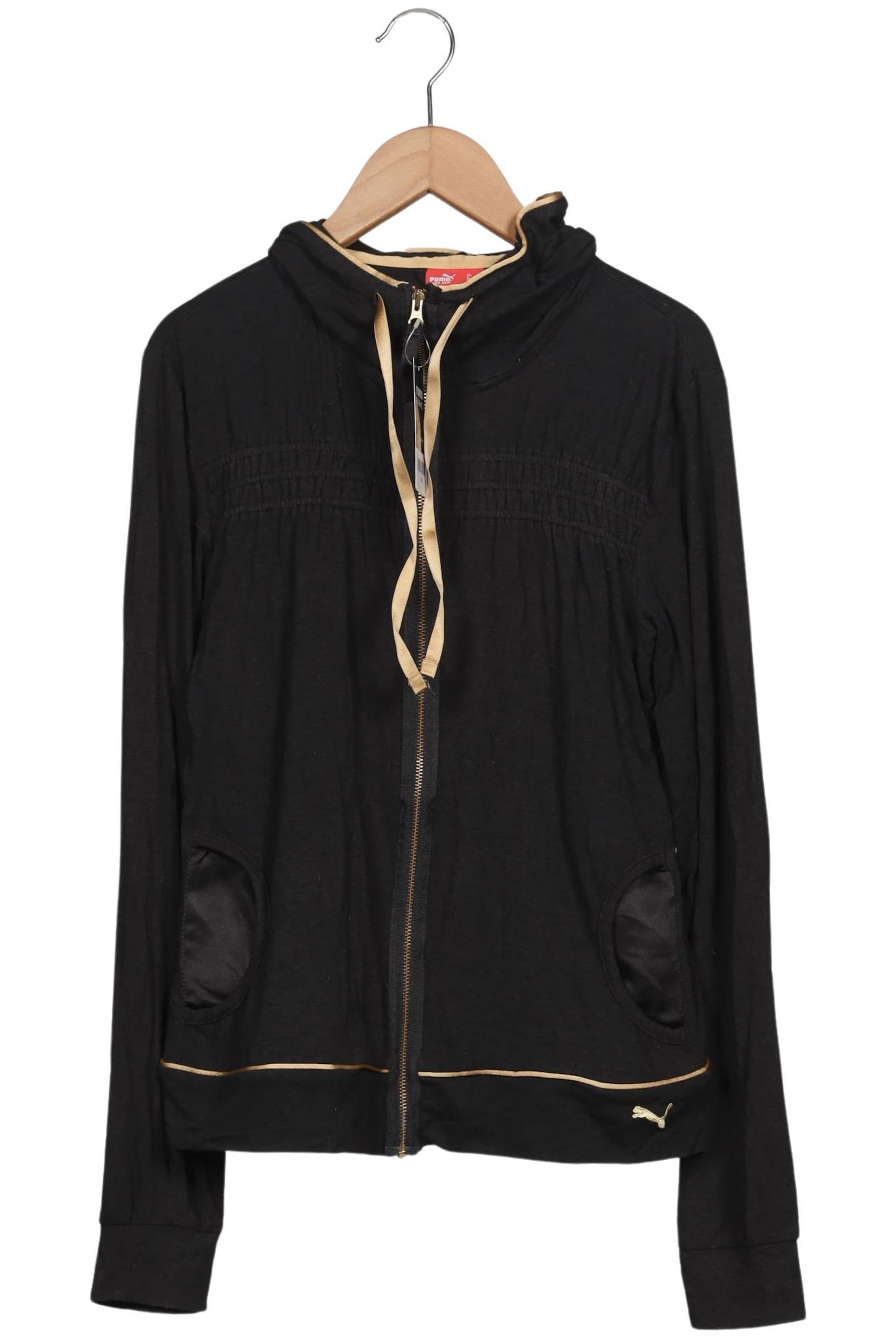 PUMA Kapuzenpullover S in Schwarz: Vorderseite