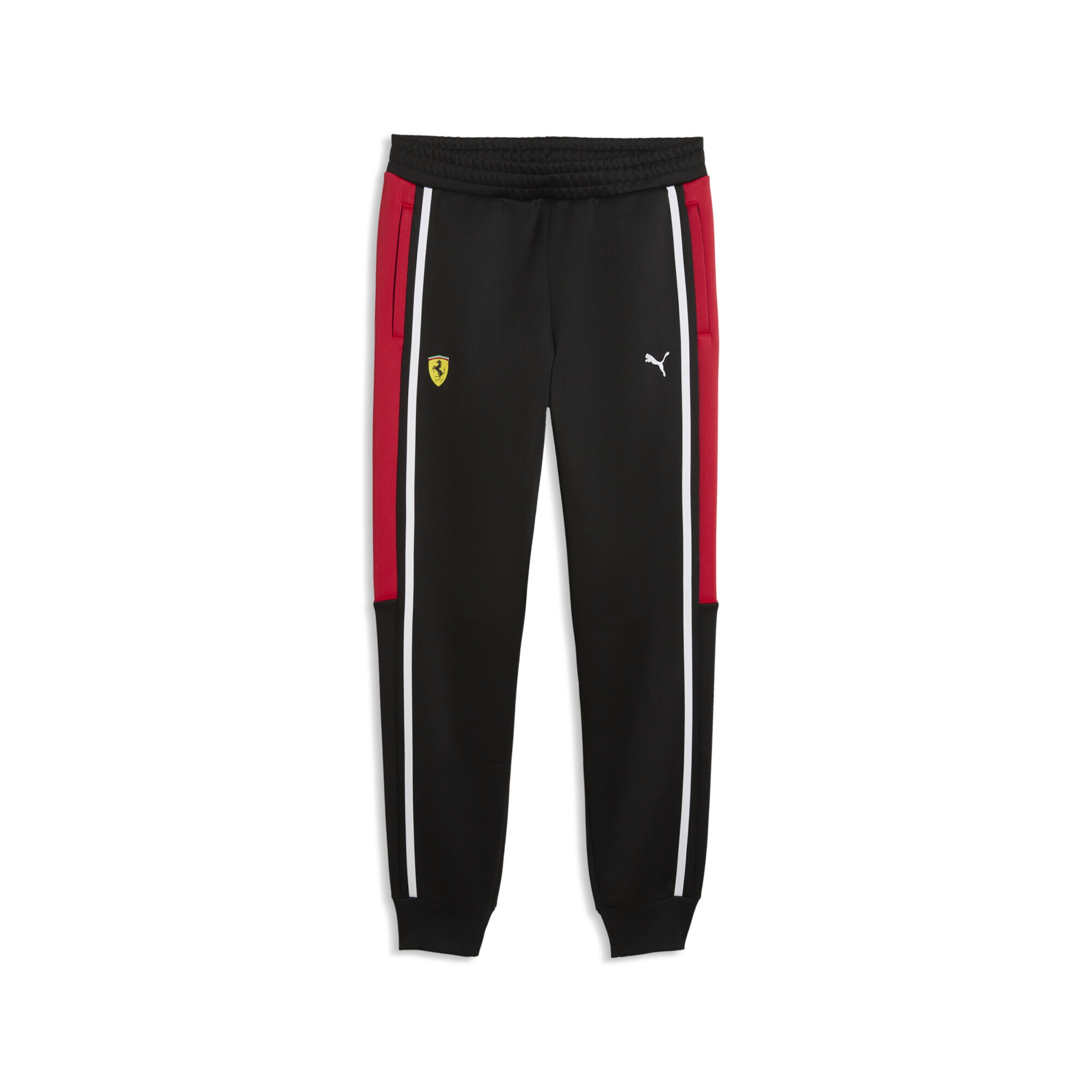 PUMA Regular Sporthose 'Ferrari MT7' in Schwarz: Vorderseite