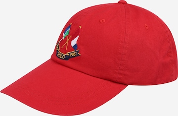 Polo Ralph Lauren Cap in Red: front