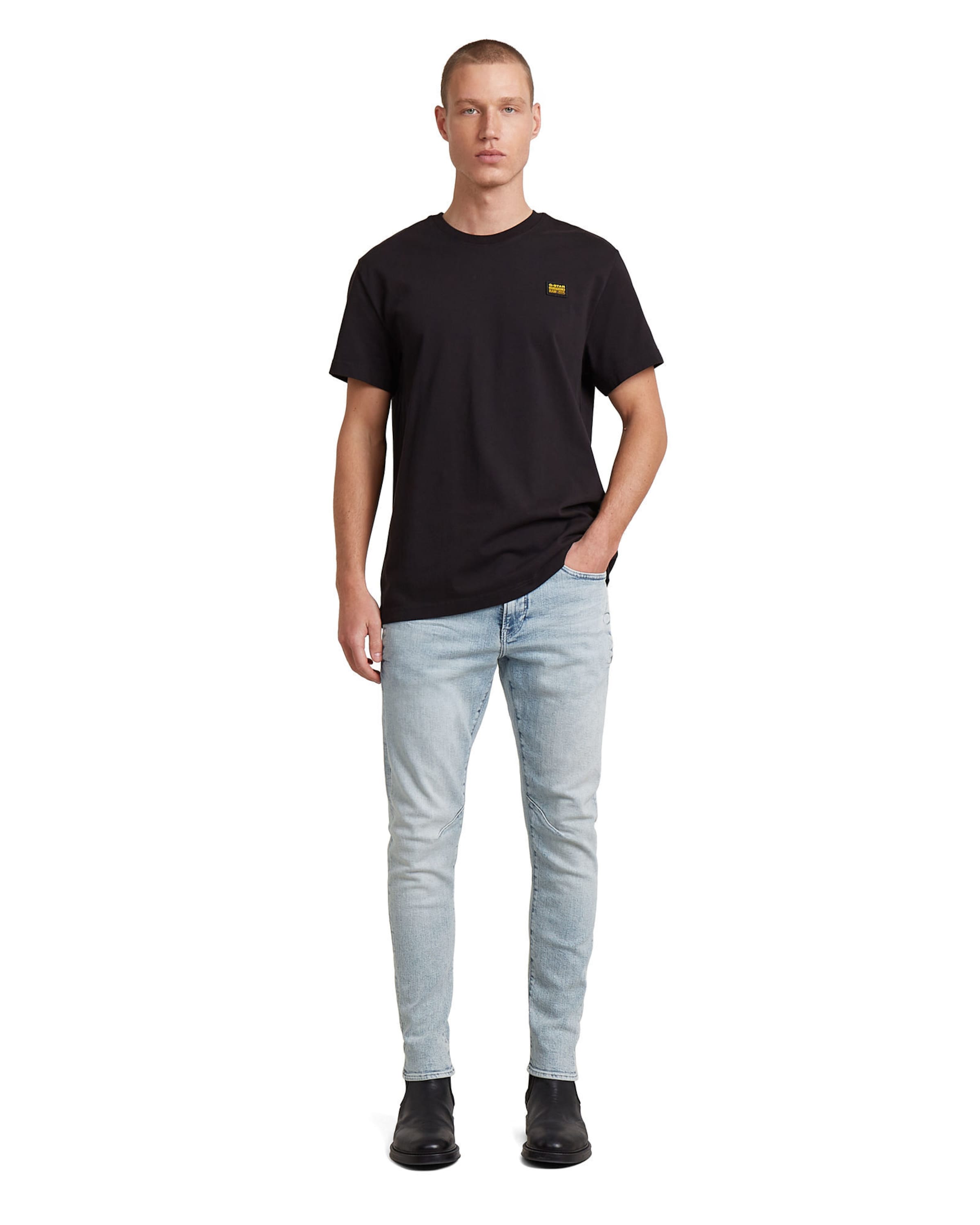 G-STAR Slimfit Jeans 'D-Staq Slim Jeans' in Blauw