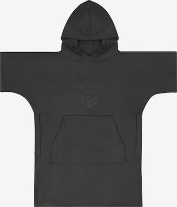 normani Bathrobe 'Luquillo' in Black: front