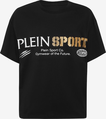 Plein Sport - Camiseta en negro: frente