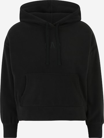 Gap Petite Sweatshirt in Black: front