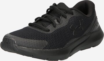 UNDER ARMOUR Athletic Shoes 'Surge 3' in Black: front