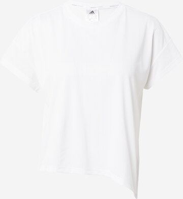 T-shirt fonctionnel 'Hiit Aeroready Quickburn ' ADIDAS SPORTSWEAR en blanc : devant