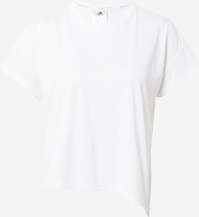 ADIDAS SPORTSWEAR T-shirt fonctionnel 'Hiit Aeroready Quickburn ' en gris / blanc, Vue avec produit