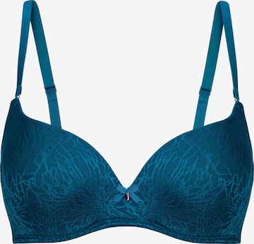 Push-up Soutien-gorge Marc & André en bleu : devant