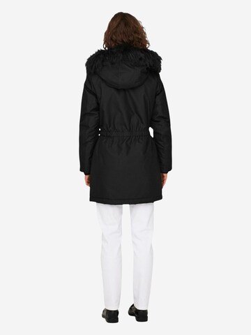 ONLY Winterparka 'ONLIRIS FUR WINTER PARKA OTW CC 15304625' in Zwart