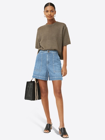 mėlyna Imily Bela Standartinis Džinsai