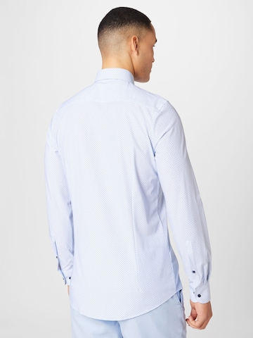 OLYMP Klasický střih Košile – modrá