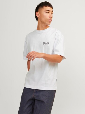JACK & JONES Bluser & t-shirts 'JORBrooklyn' i hvid: forside