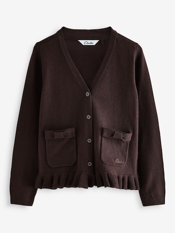 CLARKS Knit Cardigan in Brown