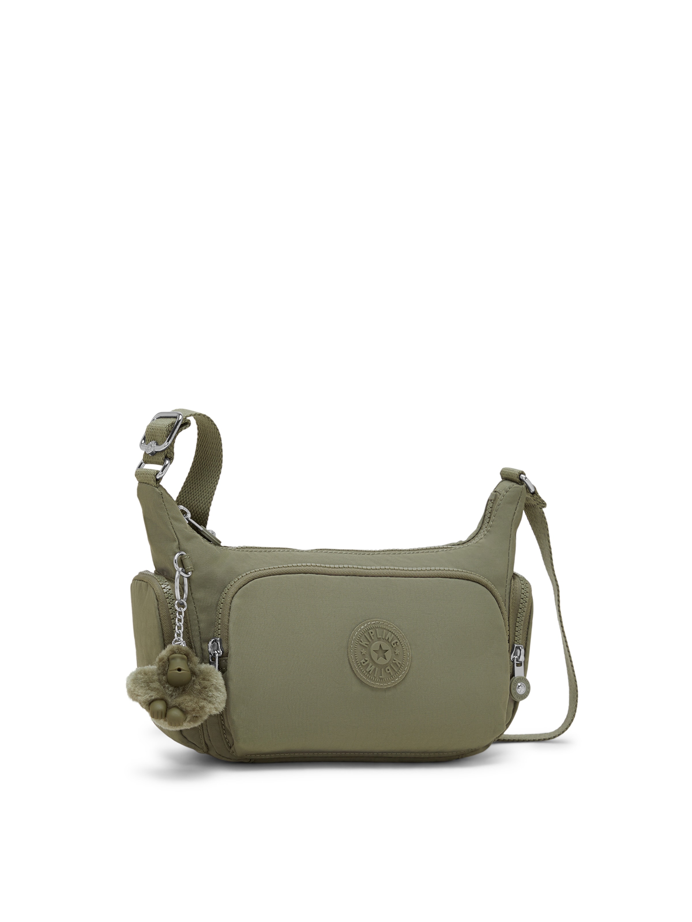 KIPLING - Mala de ombro 'Gabbette S' em verde