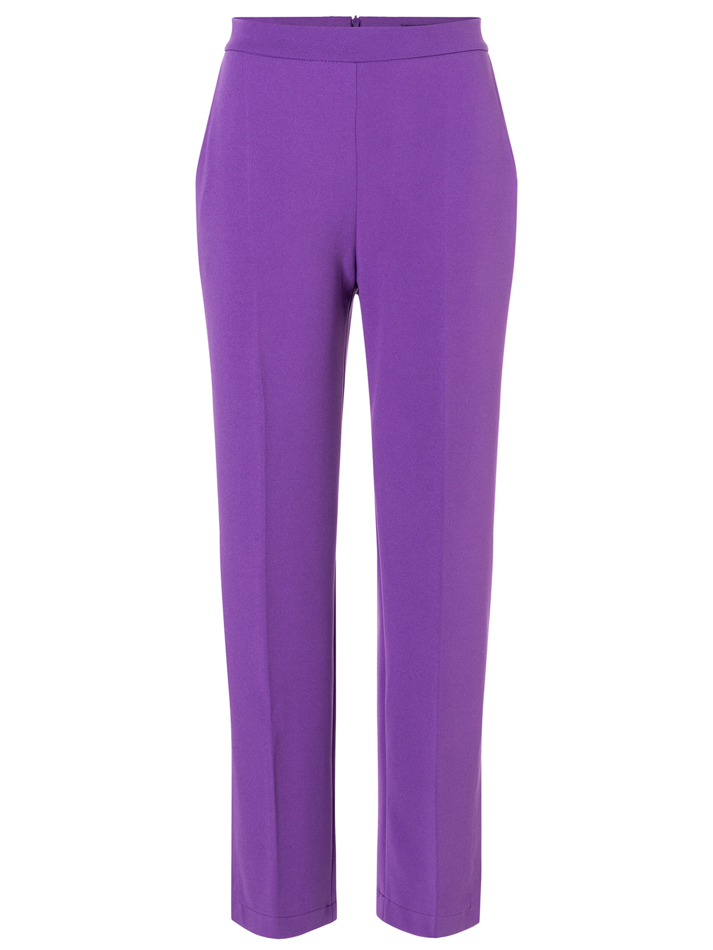 Ana Alcazar Regular Pleated Pants 'Saltuny' in Purple: front