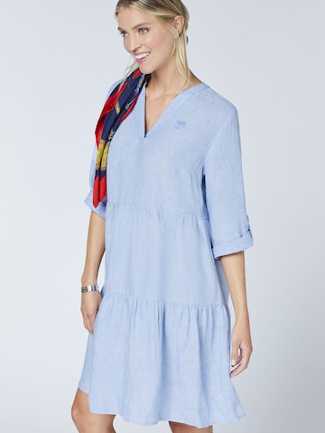 Polo Sylt Shirt Dress in Blue