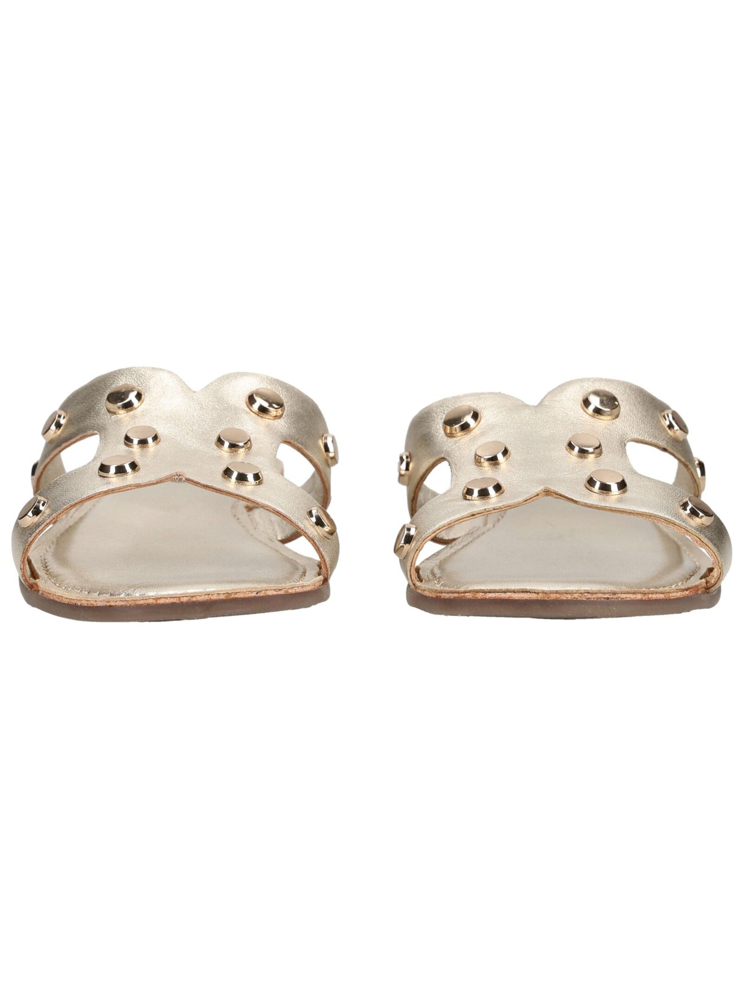 GIOSEPPO Strap sandal in Gold