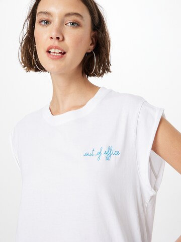 Maison Labiche T-Shirt 'LE SEDAINE' in Weiß