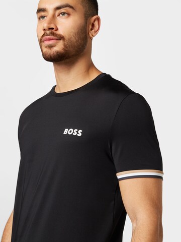 BOSS Green Shirt 'Tee MB 2' in Black