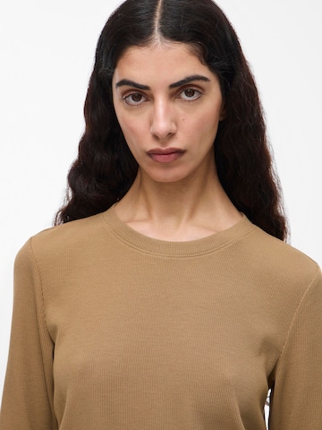 T-shirt ROUGE EDIT en marron
