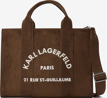 Karl Lagerfeld Ostoskassi värissä ruskea: etupuoli