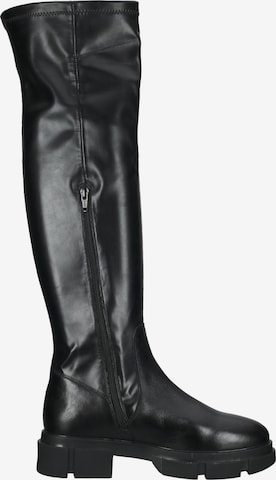 SANSIBAR Over the Knee Boots in Black