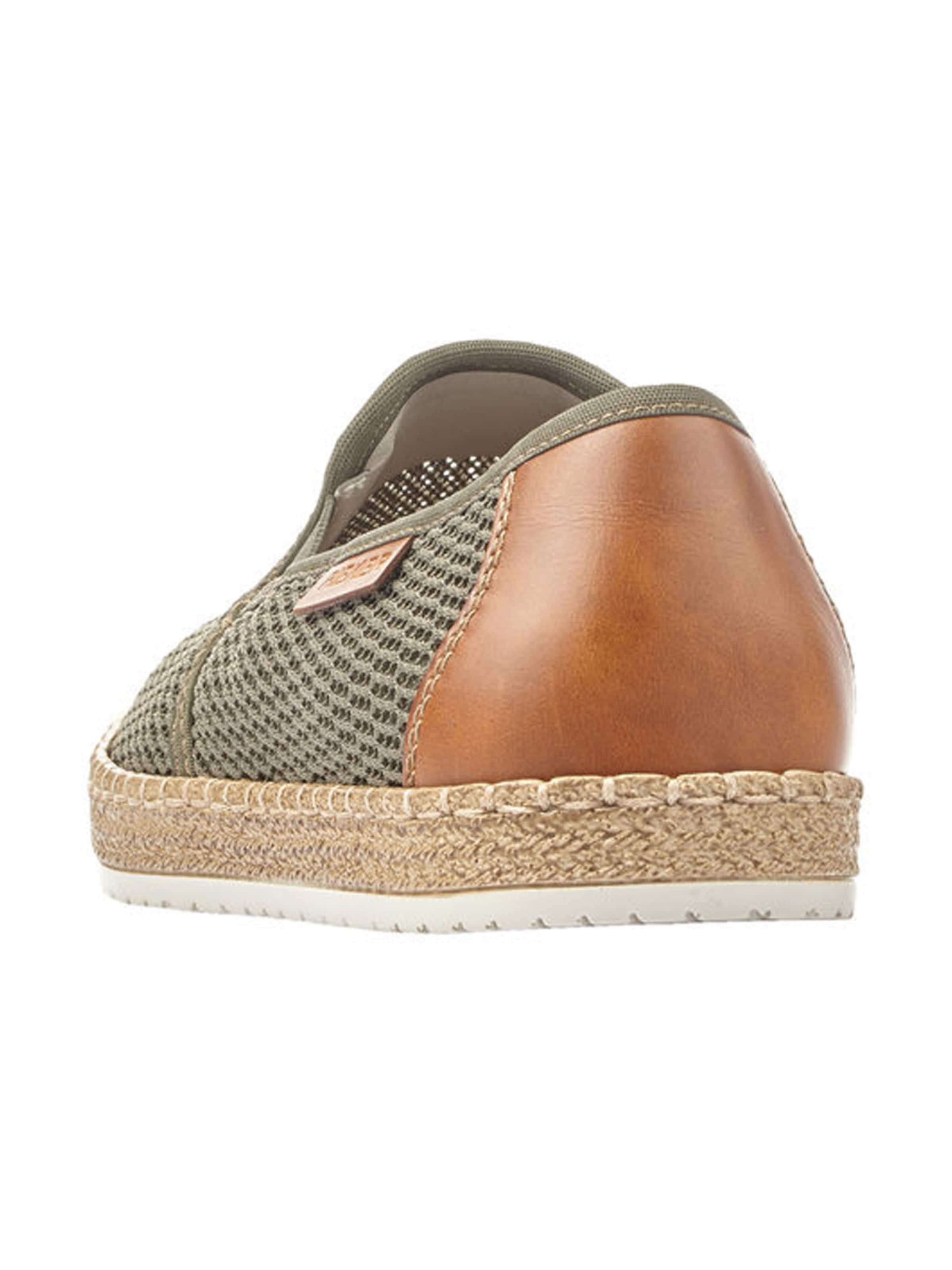 Rieker Espadrilles in Olive ABOUT YOU