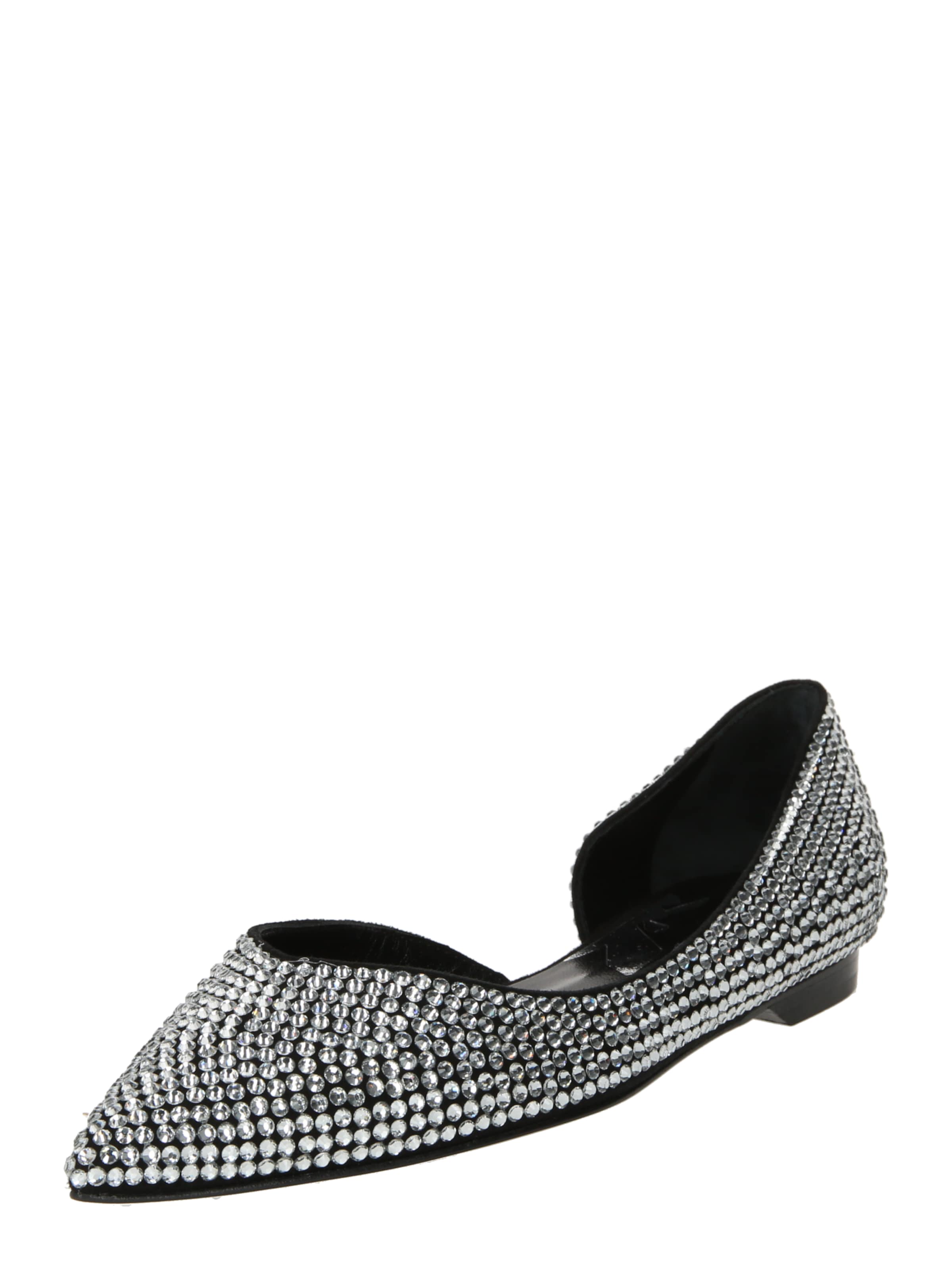 PATRIZIA PEPE Ballerina in Schwarz: Vorderseite