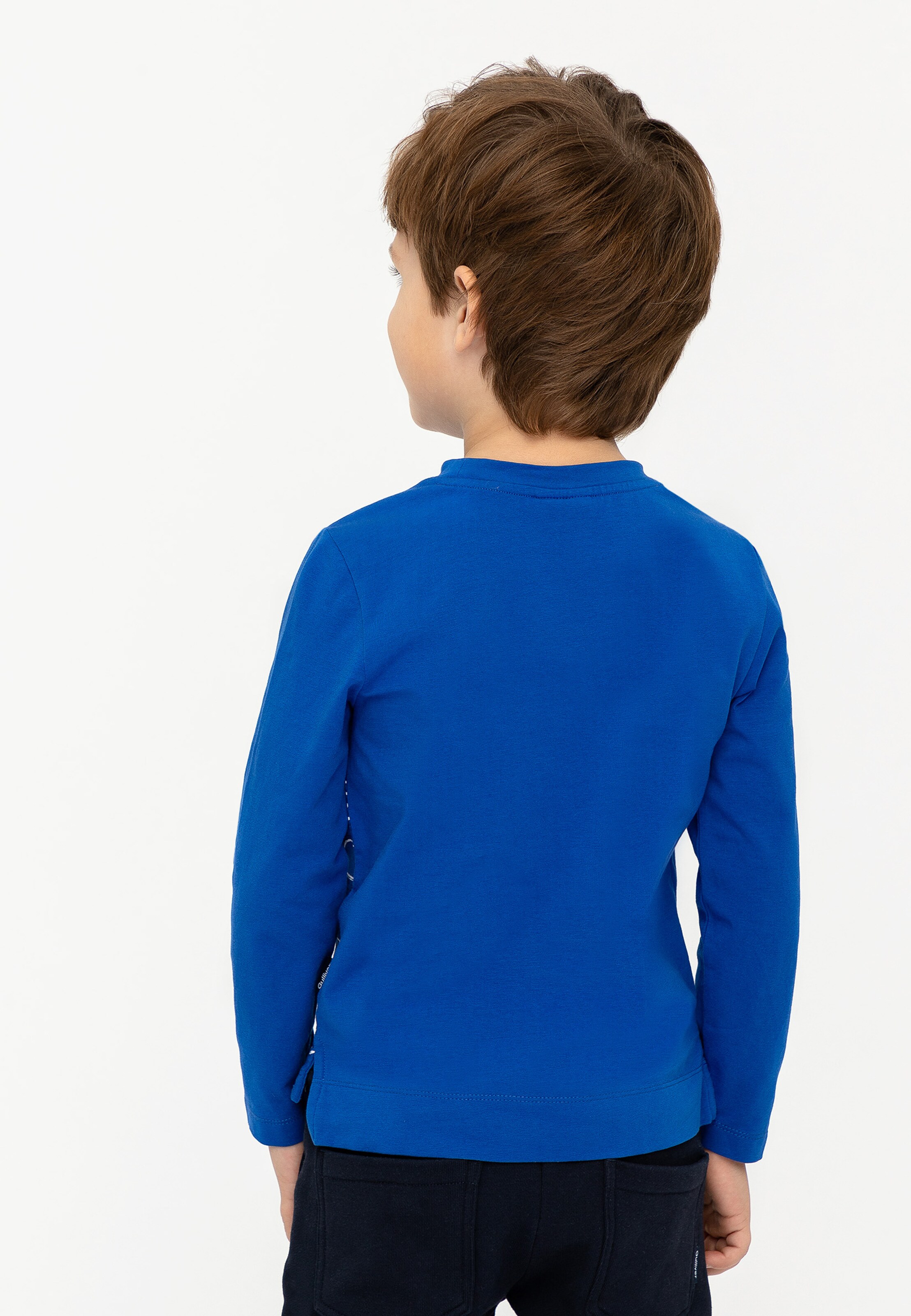 Kinder Kids (Gr. 92-140) Gulliver Langarmshirt in Blau - MZ32806