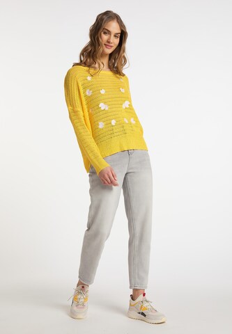 MYMO Pullover in Gelb