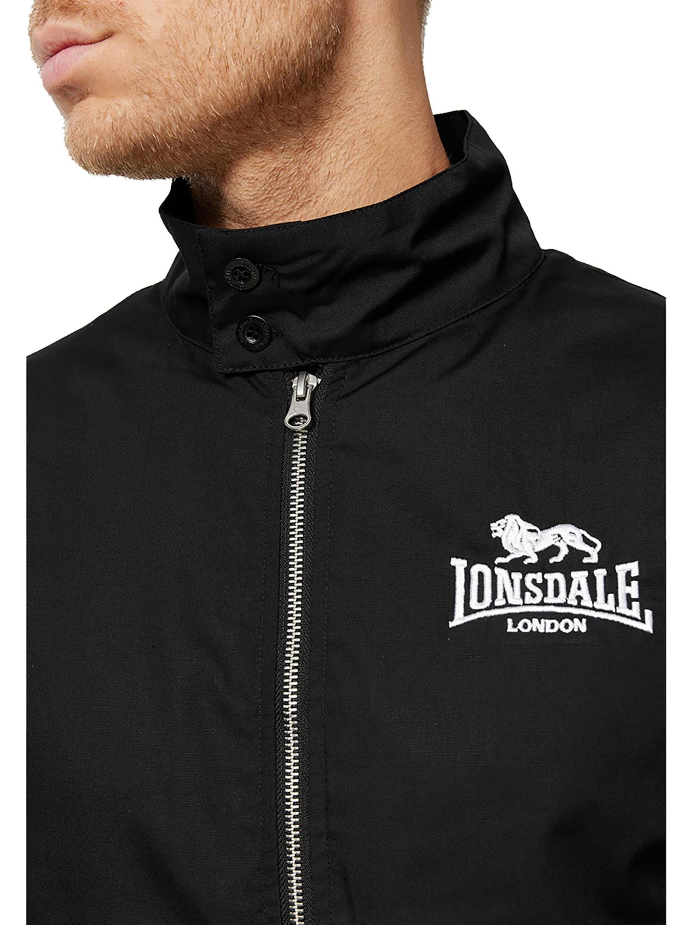 LONSDALE Jacke 'Acton' in Schwarz