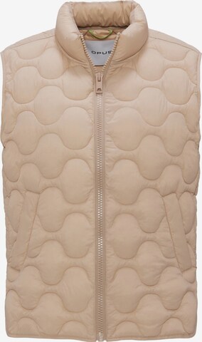 OPUS Vest 'Welino' in Beige: front