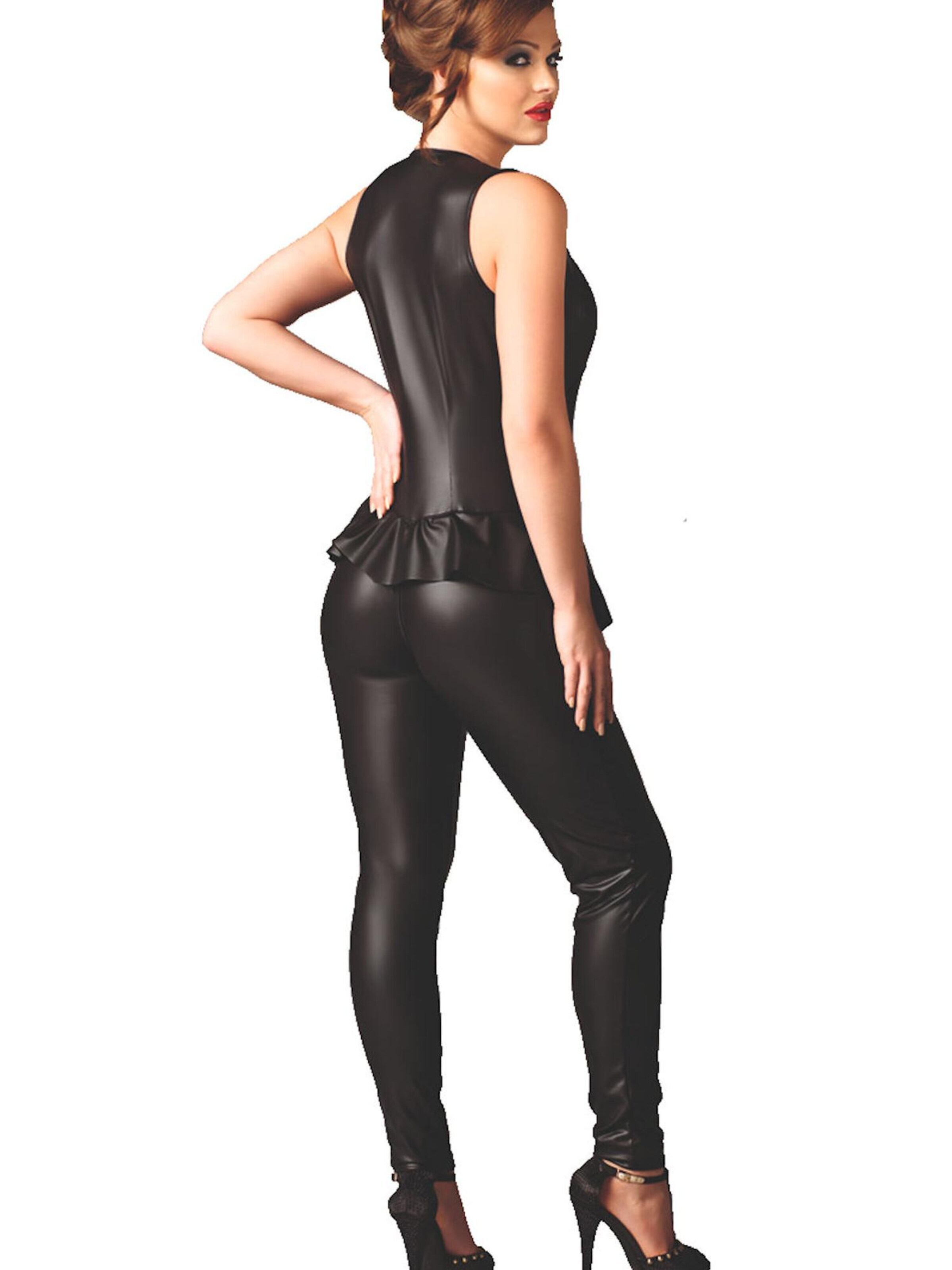 Me Seduce Jumpsuit 'Debby' in Black