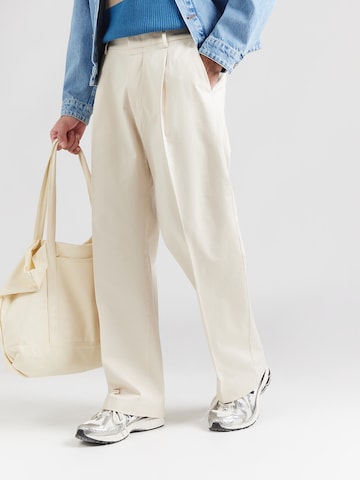 NN07 Loosefit Hose 'Kay 1420' in Weiß: Vorderseite