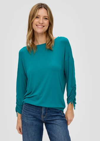 s.Oliver Shirt in Blauw: voorkant