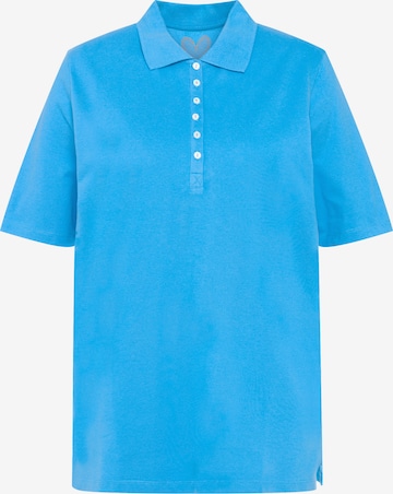 Ulla Popken - Camisa em azul: frente