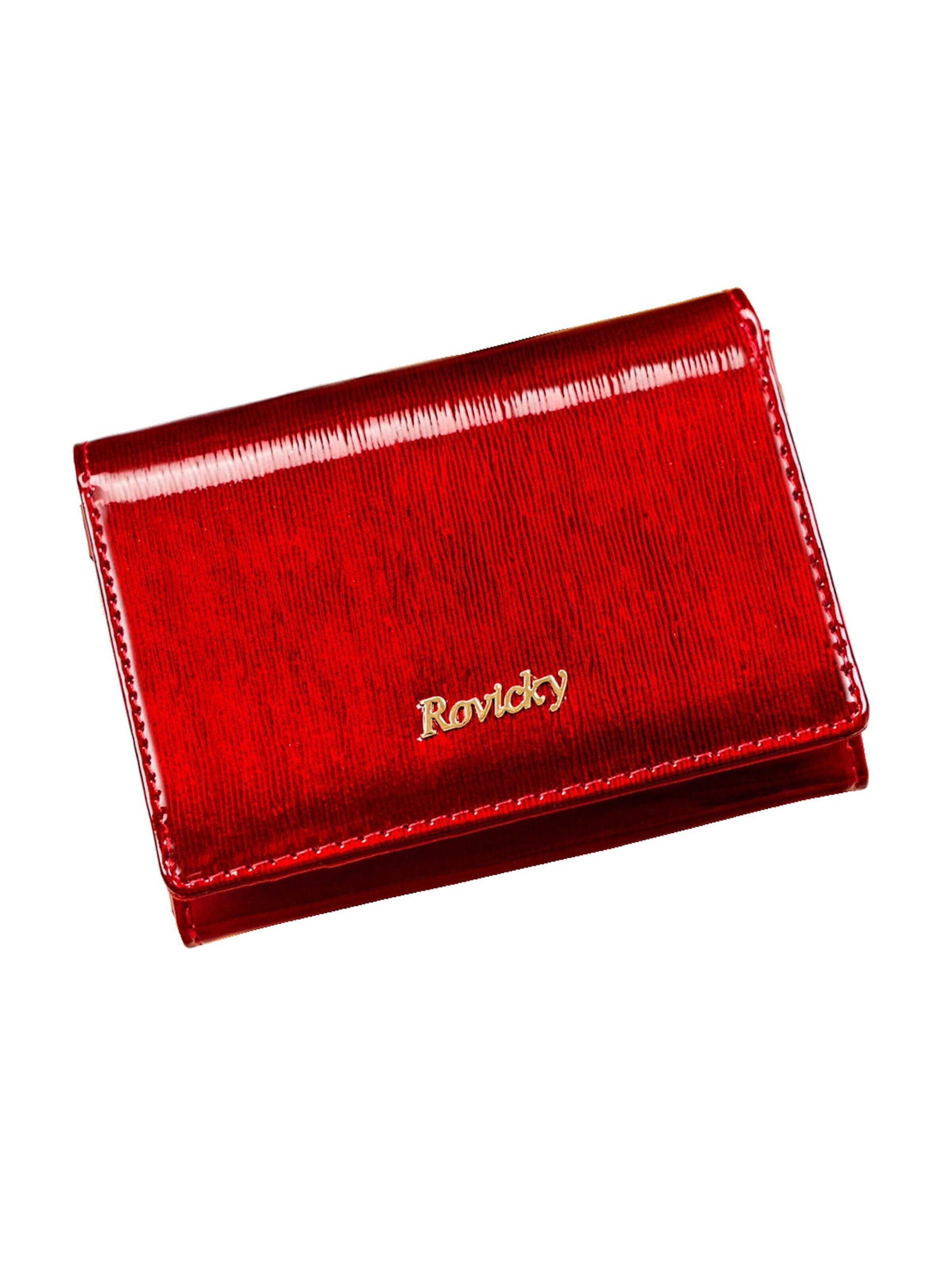 Tomshop24-7 Wallet 'Rovicky-Lack RFID' in Red