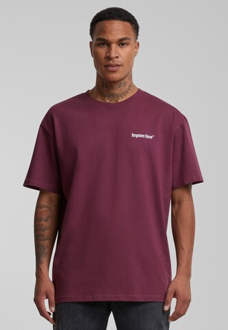 Forgotten Faces Shirt 'Wings' in Red: front