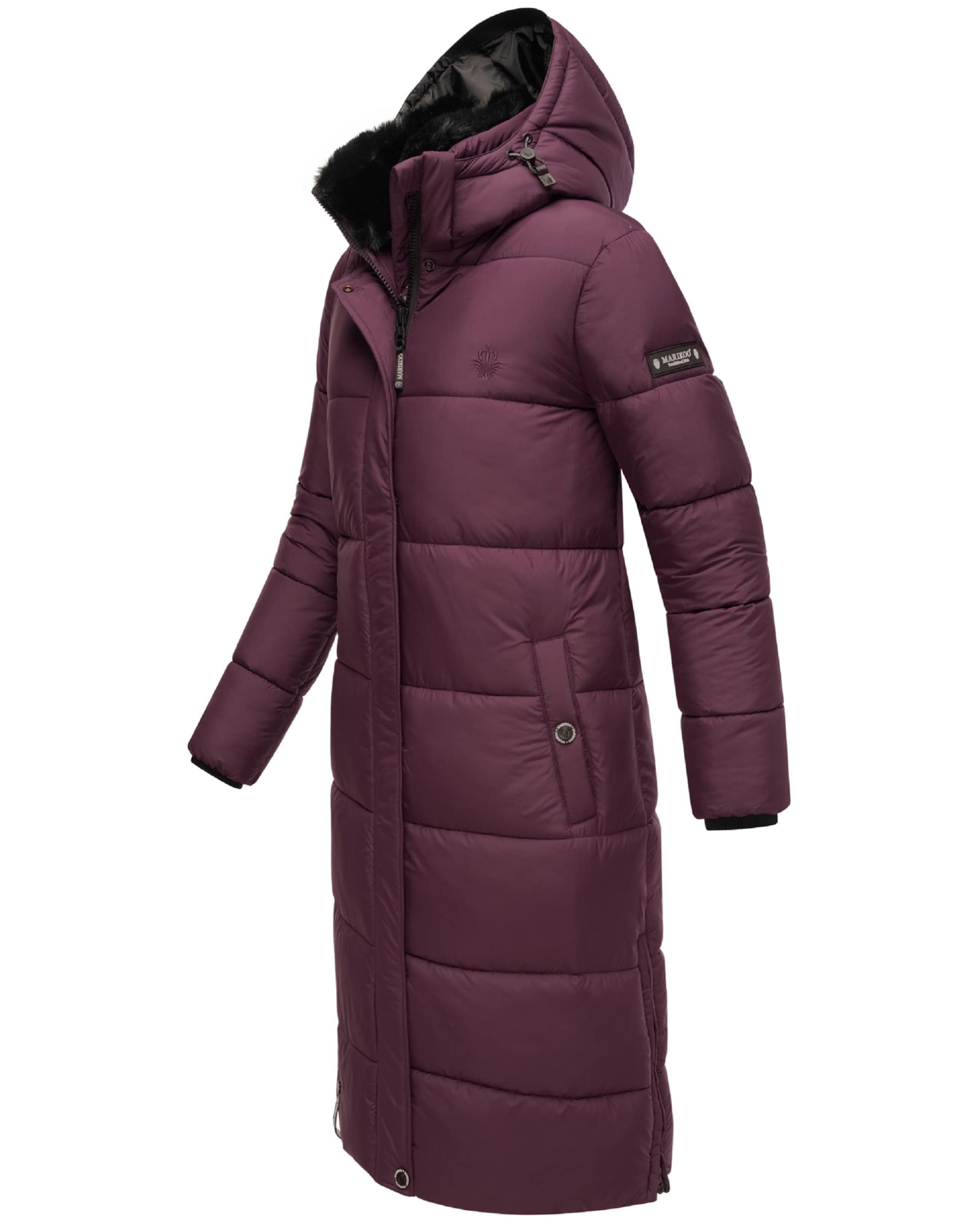 MARIKOO Winter coat 'Reliziaa' in Purple