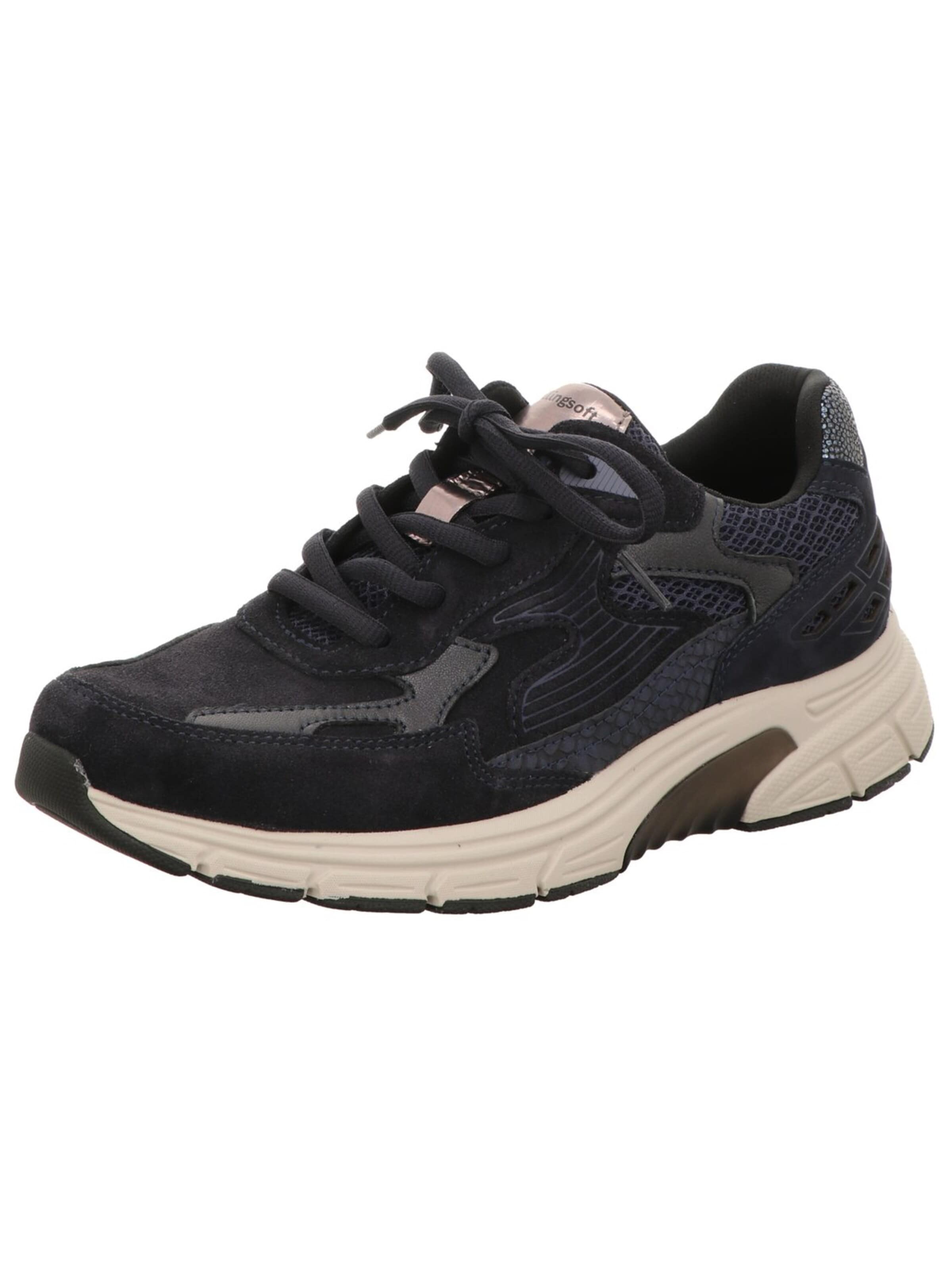 Gabor Rollingsoft Låg sneaker i blå: framsida