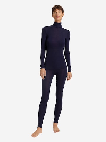 Hanro Onderhemd ' Woolen Silk ' in Blauw