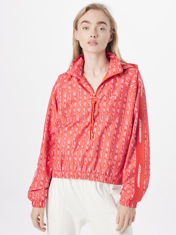 Veste mi-saison LACOSTE en rouge : devant