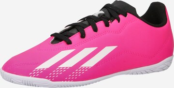 Chaussure de sport 'X Speedportal.4 Indoor Boots' ADIDAS PERFORMANCE en rose : devant