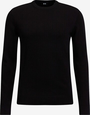 WE Fashion Sweater in Black: front